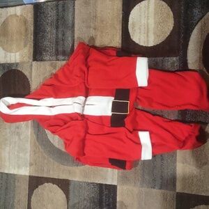 Santa clause suit adult onesie